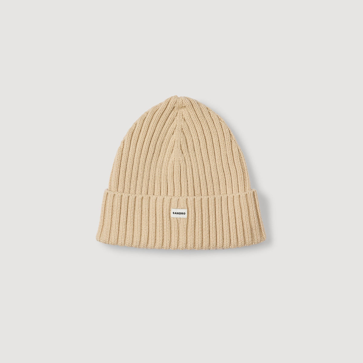 Sandro / Knit hat Butter Cream