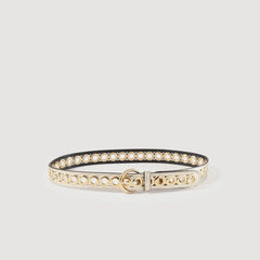 Sandro / Belt with eyelets Gold