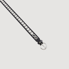 Sandro / Belt with round buckle and eyelets Black