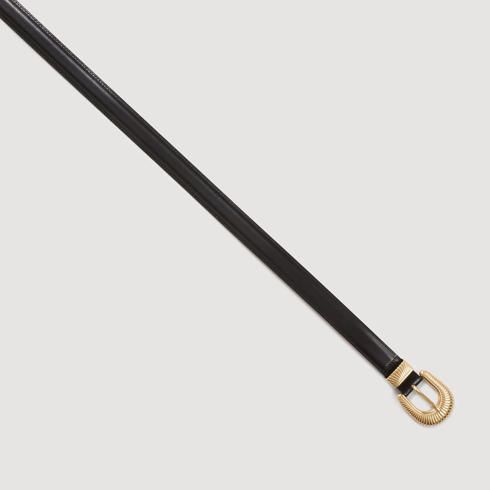 Sandro / Leather belt Black