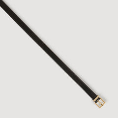 Sandro / Smooth leather belt Black