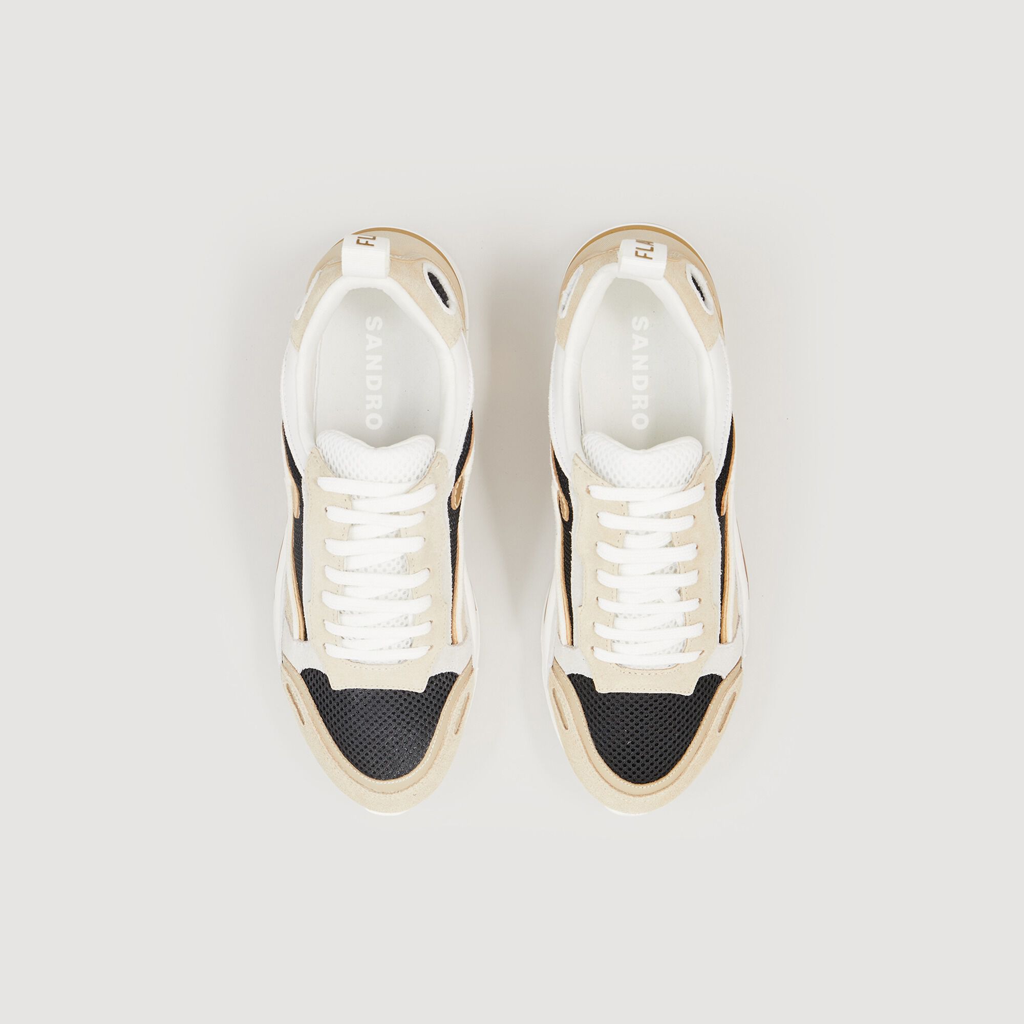 Sandro / Flame sneakers Gold