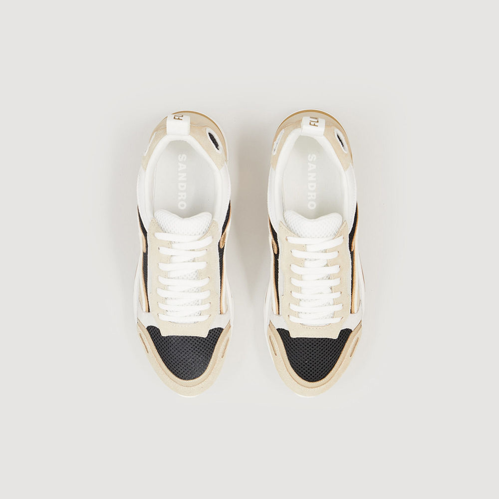 Sandro / Flame sneakers Gold