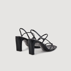 Sandro / Sandals with narrow straps Black