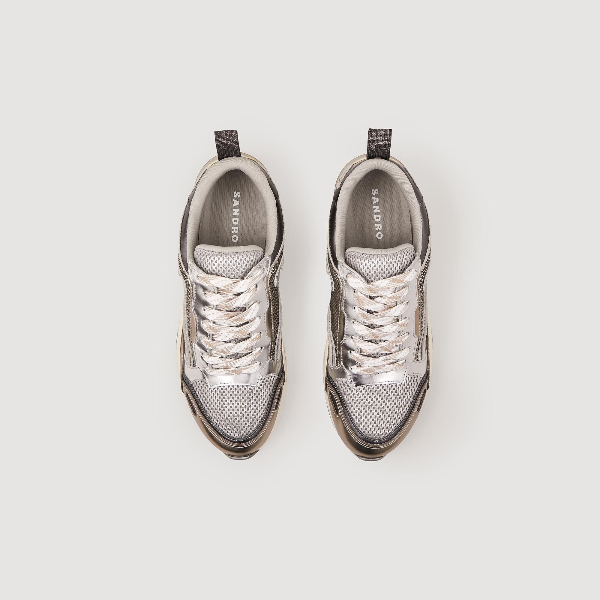 Sandro / Flame sneakers Silver