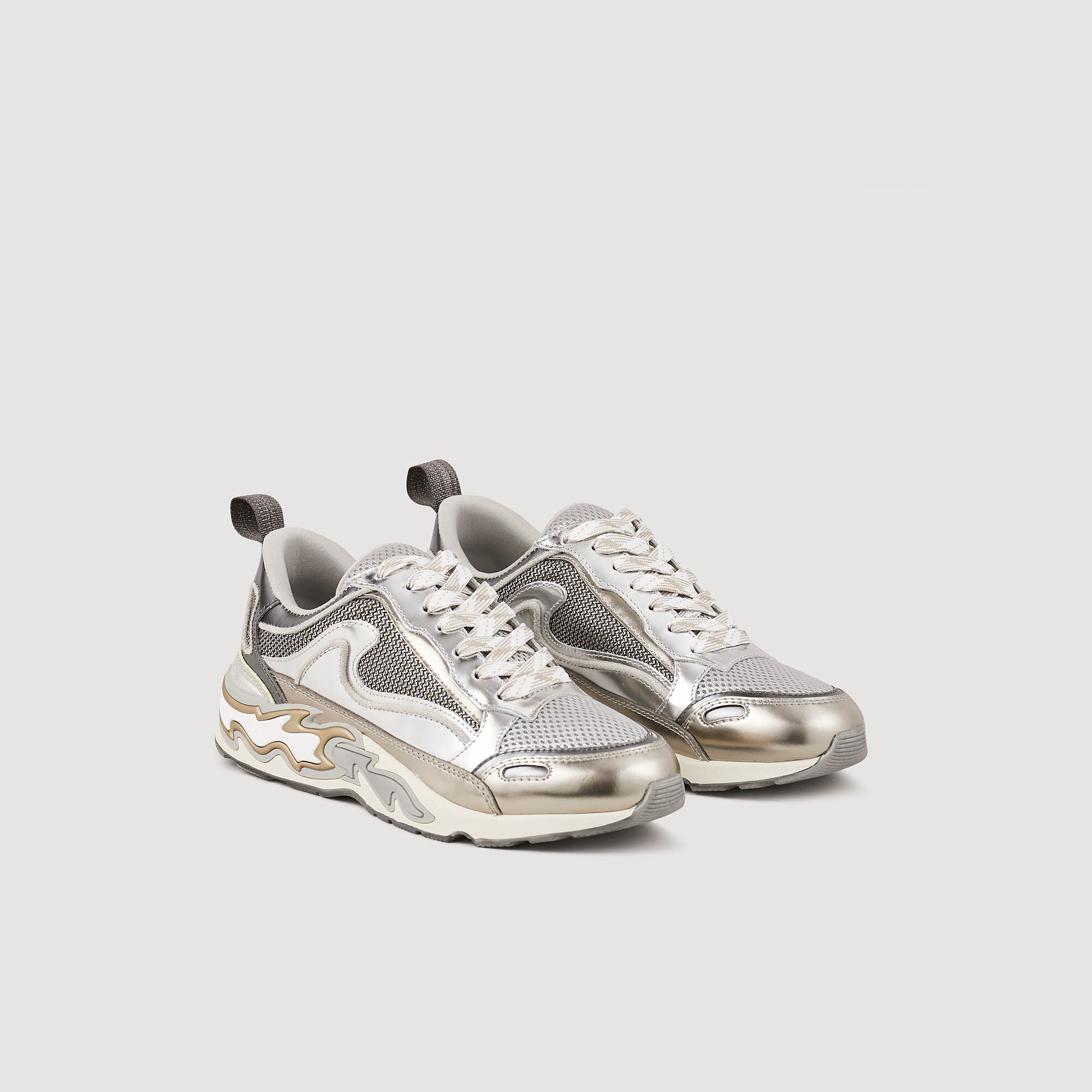 Sandro / Flame sneakers Silver