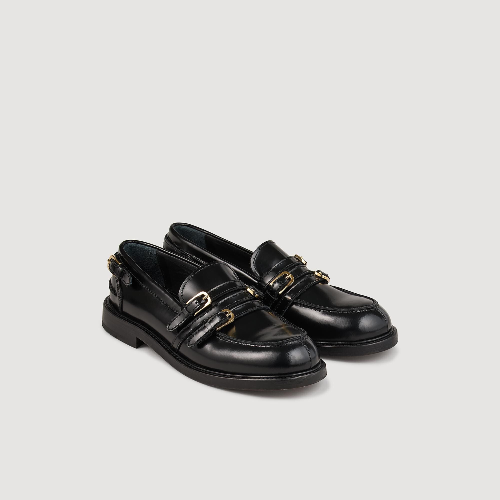 Sandro / Buckle loafers Black