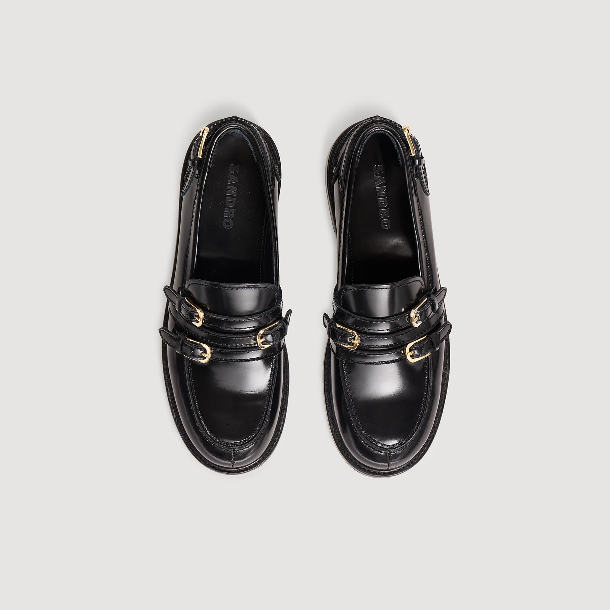 Sandro / Buckle loafers Black