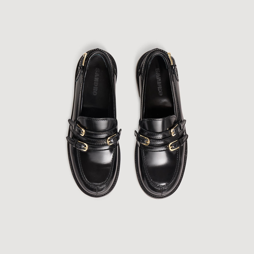 Sandro / Buckle loafers Black