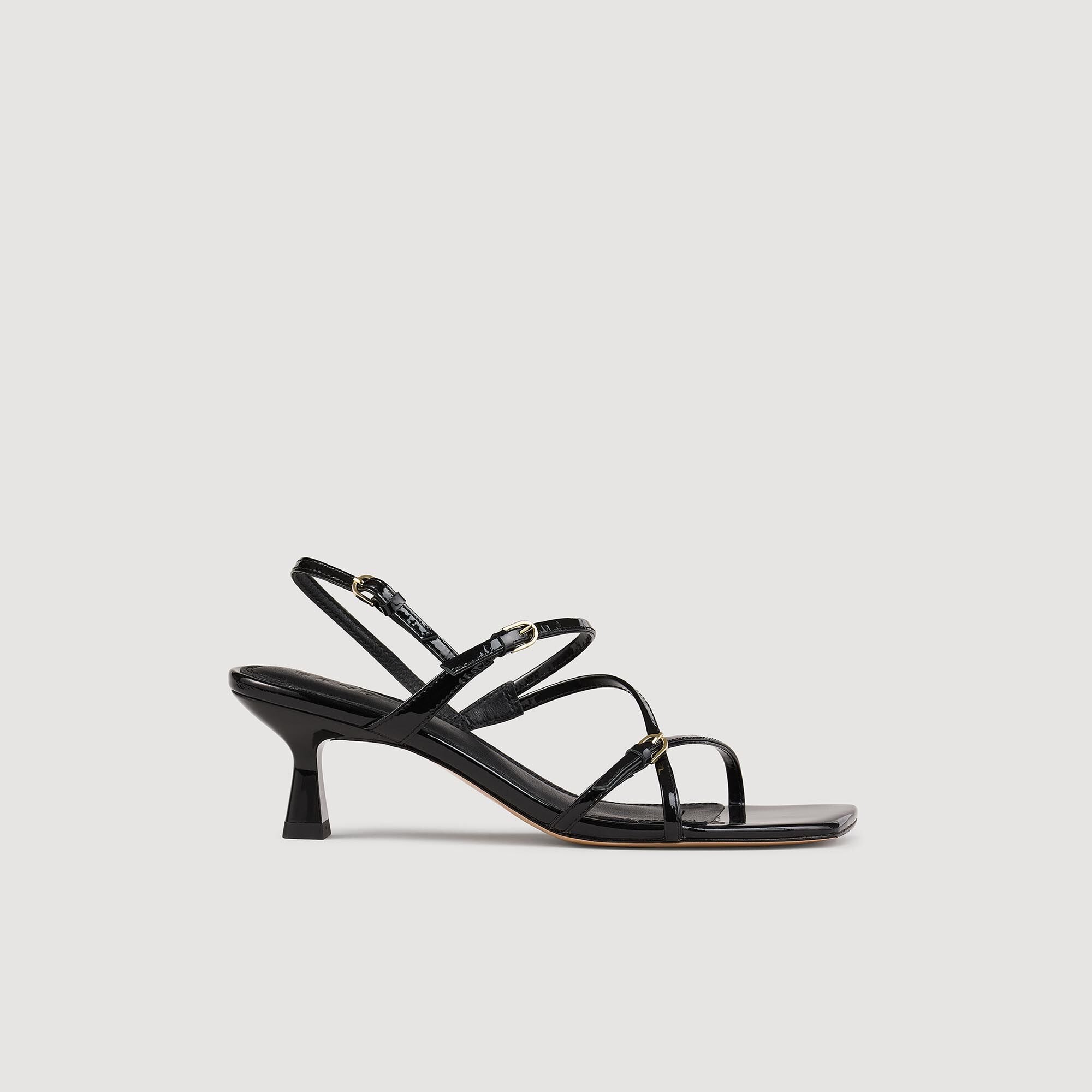 Sandro / Sandals with straps Black