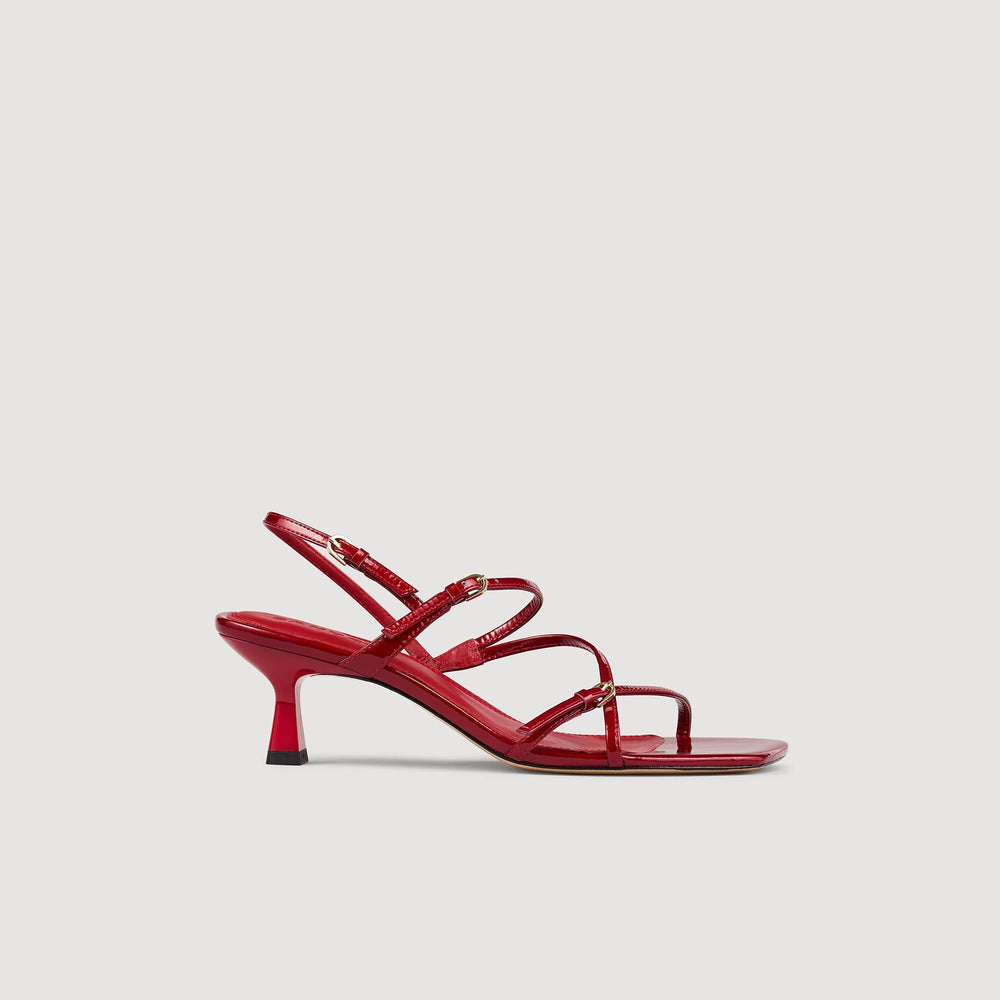 Sandro / Sandals with straps Red