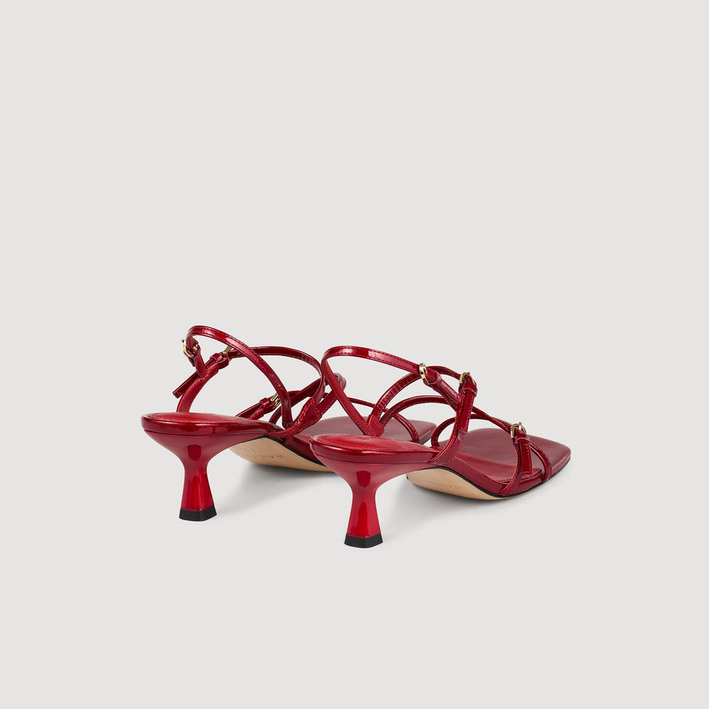 Sandro / Sandals with straps Red