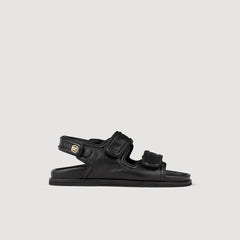 Sandro / Leather sandals Black