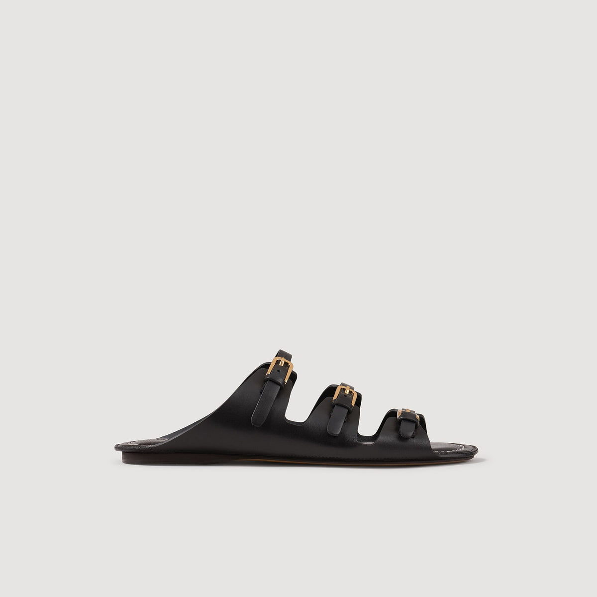 Sandro / Leather sandals Black
