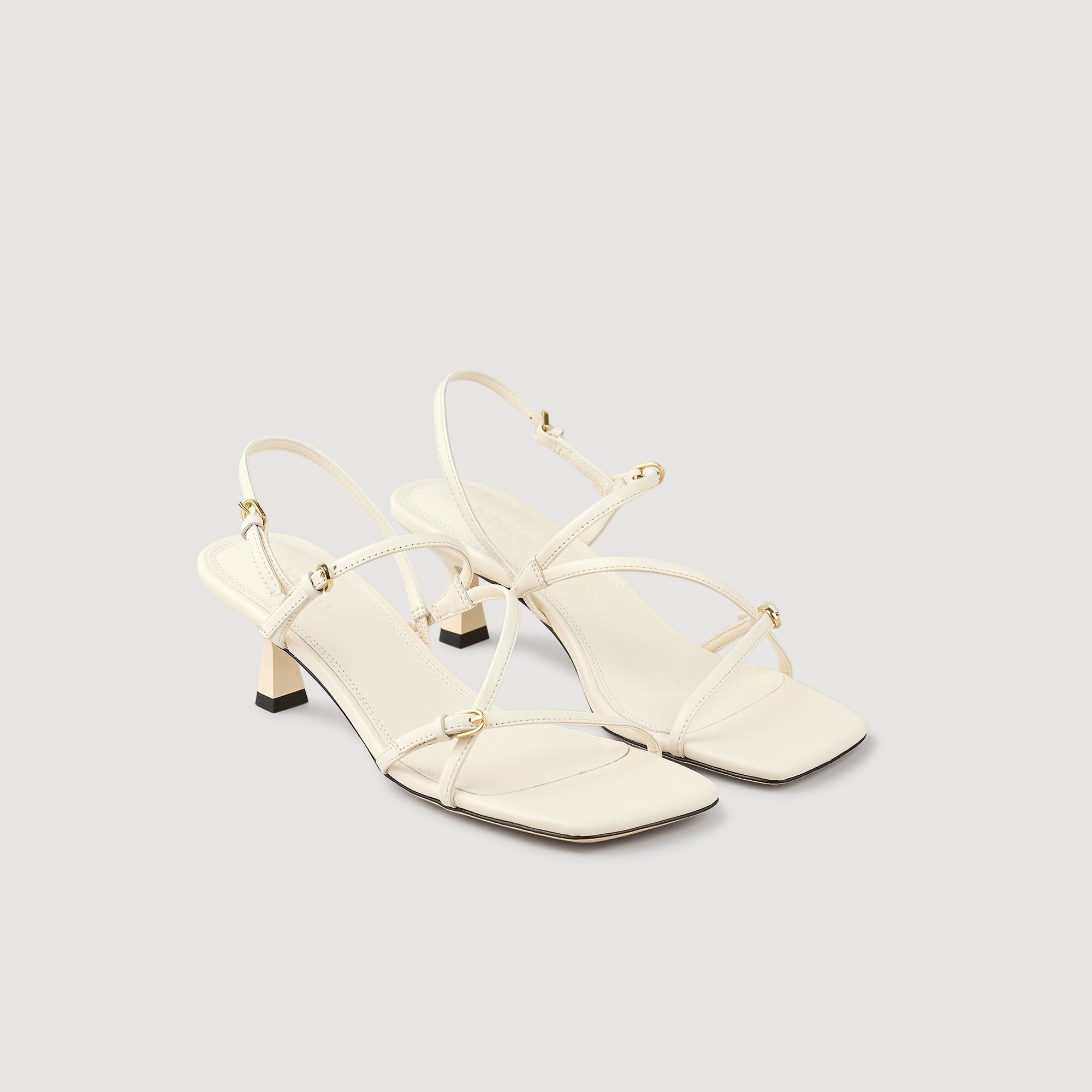 Sandro / Sandals with straps White