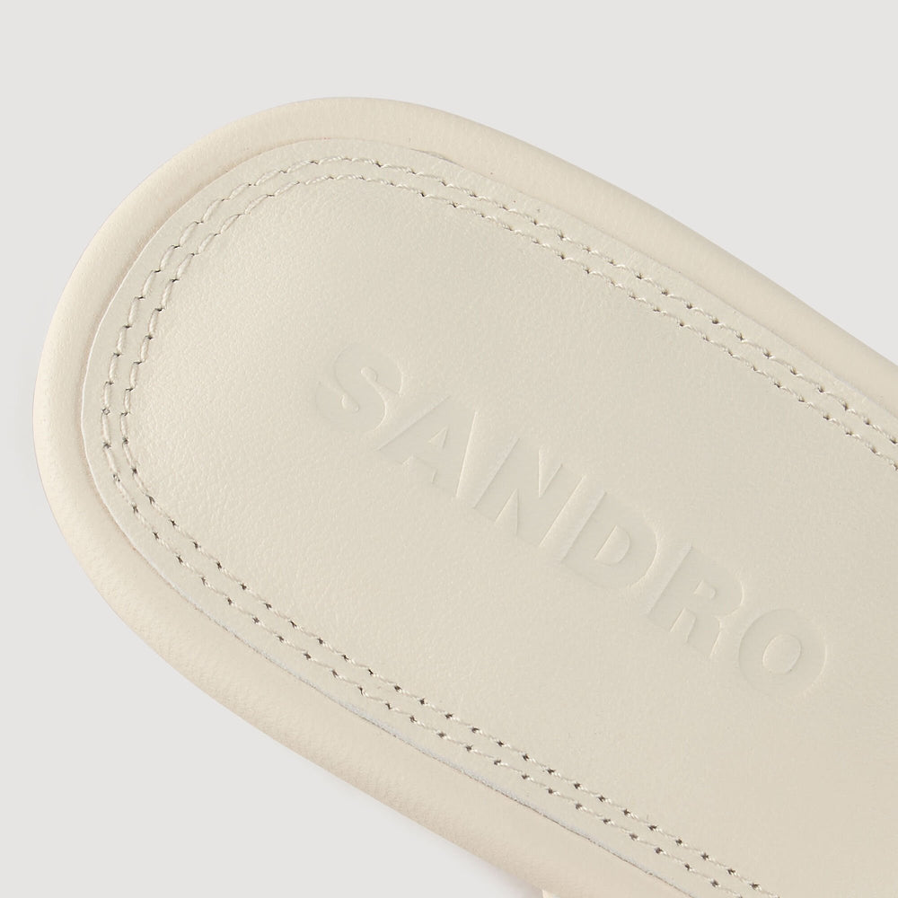 Sandro / Sandals with straps White