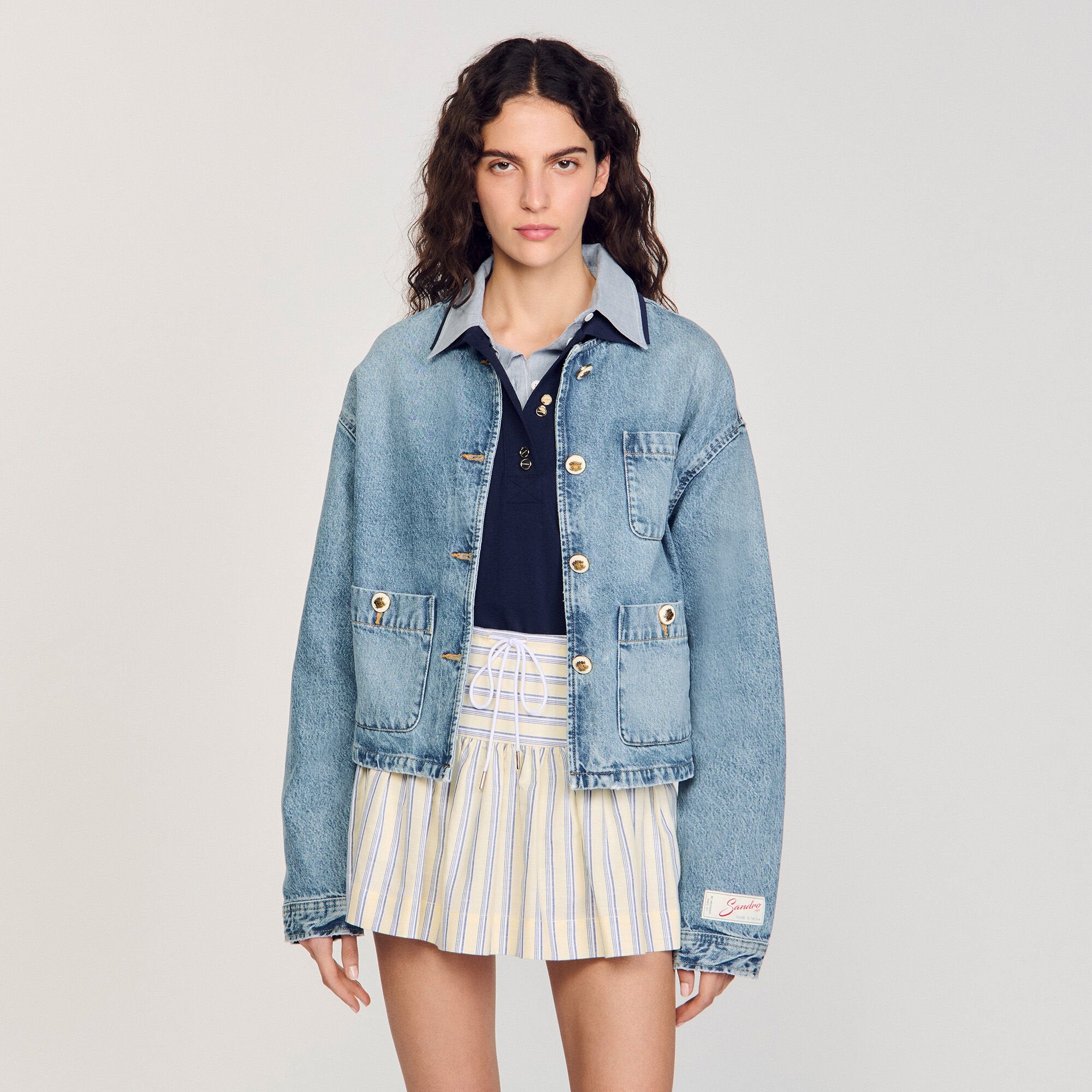 Sandro / Denim jacket Blue Jean