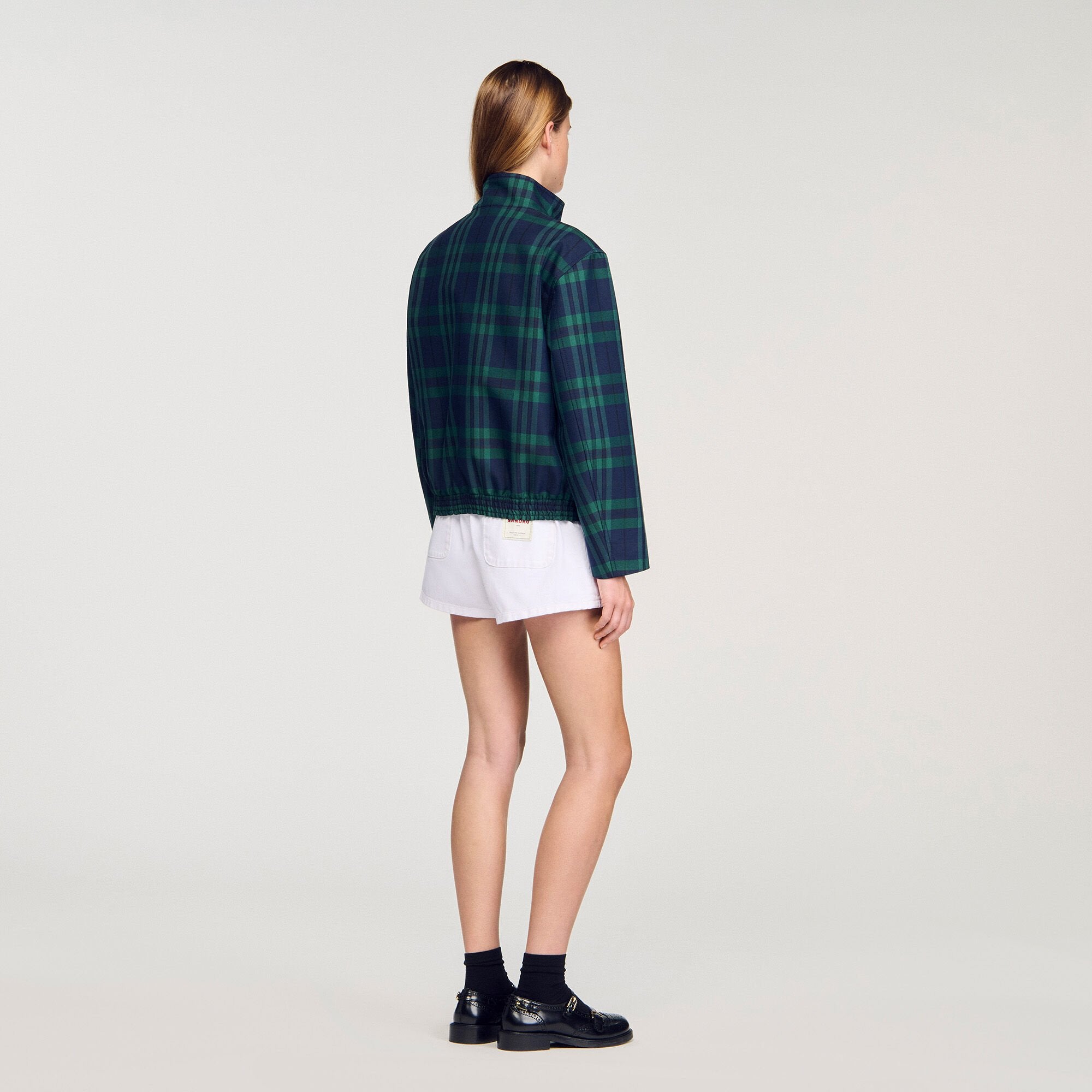 Sandro / Checked jacket Green / Blue