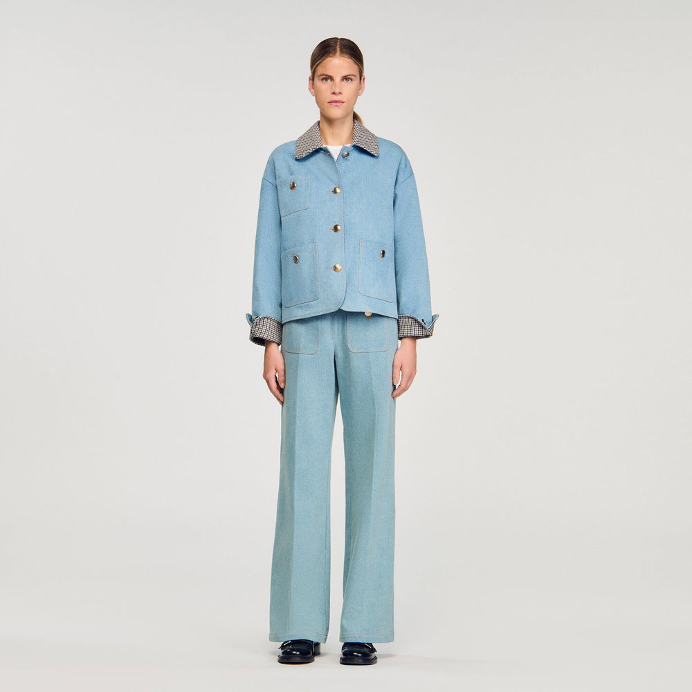 Sandro / Denim Jacket Blue Jean