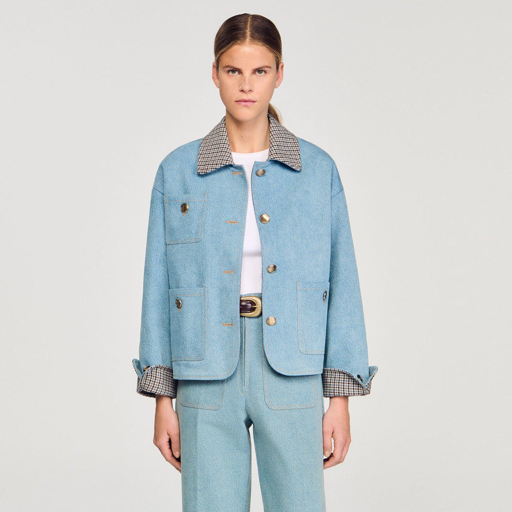Sandro / Denim Jacket Blue Jean