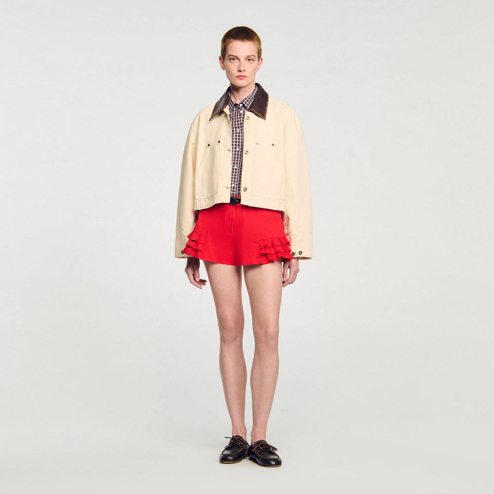 Sandro / Workwear jacket Ecru