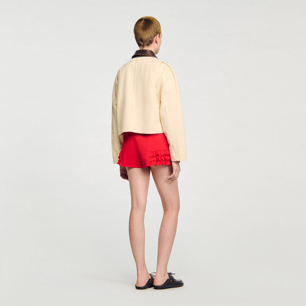 Sandro / Workwear jacket Ecru