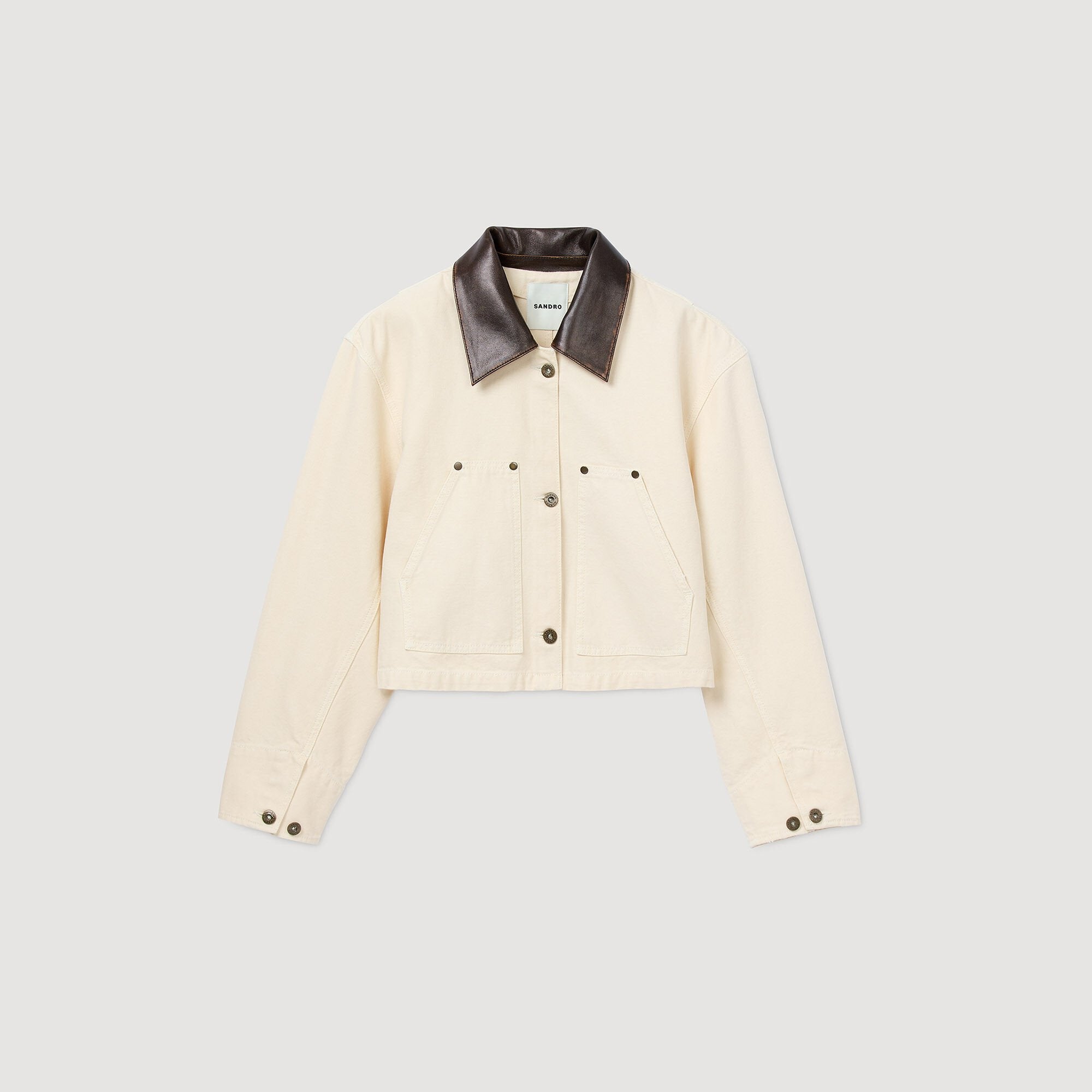 Sandro / Workwear jacket Ecru
