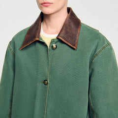Sandro / Workwear Jacket Dark Green