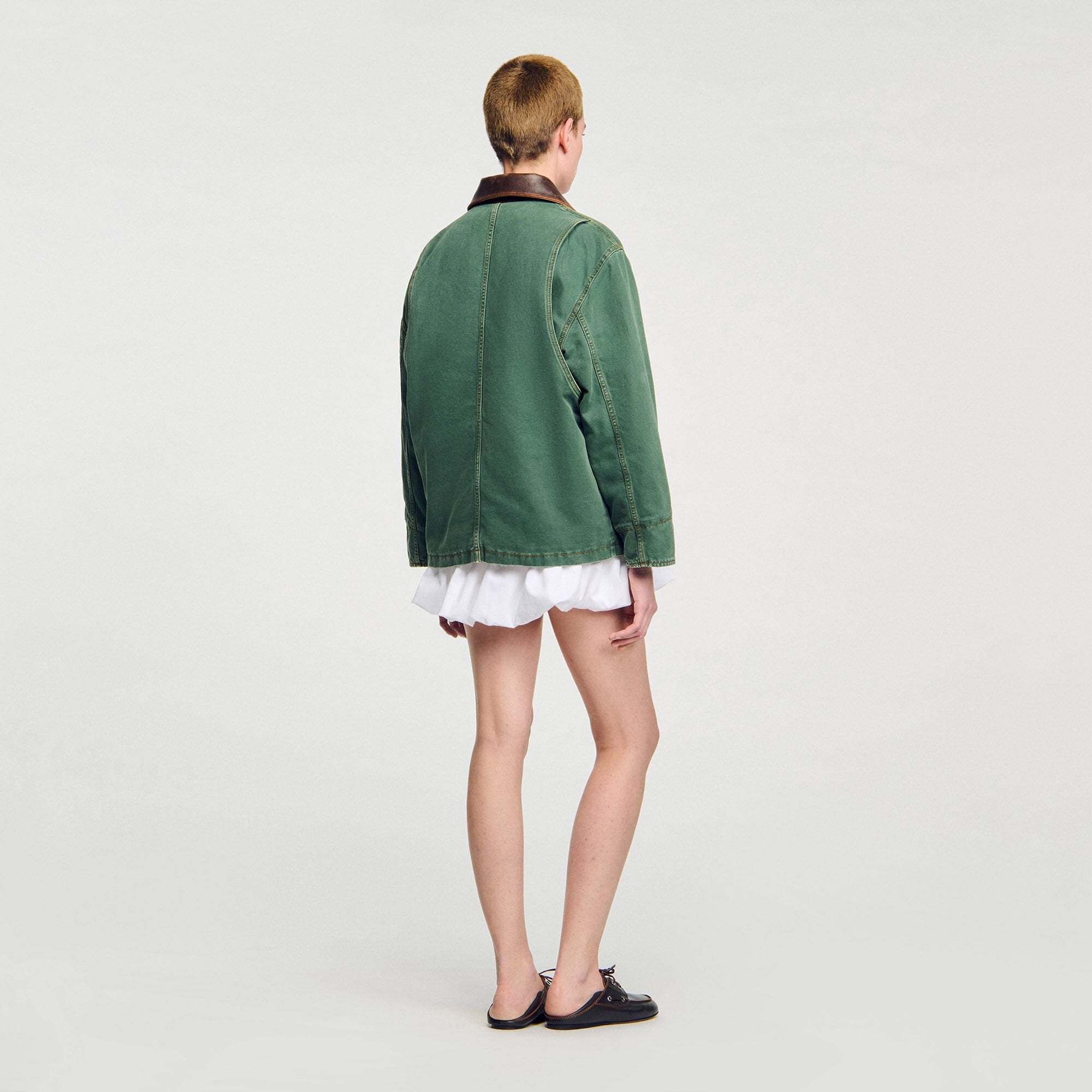 Sandro / Workwear Jacket Dark Green