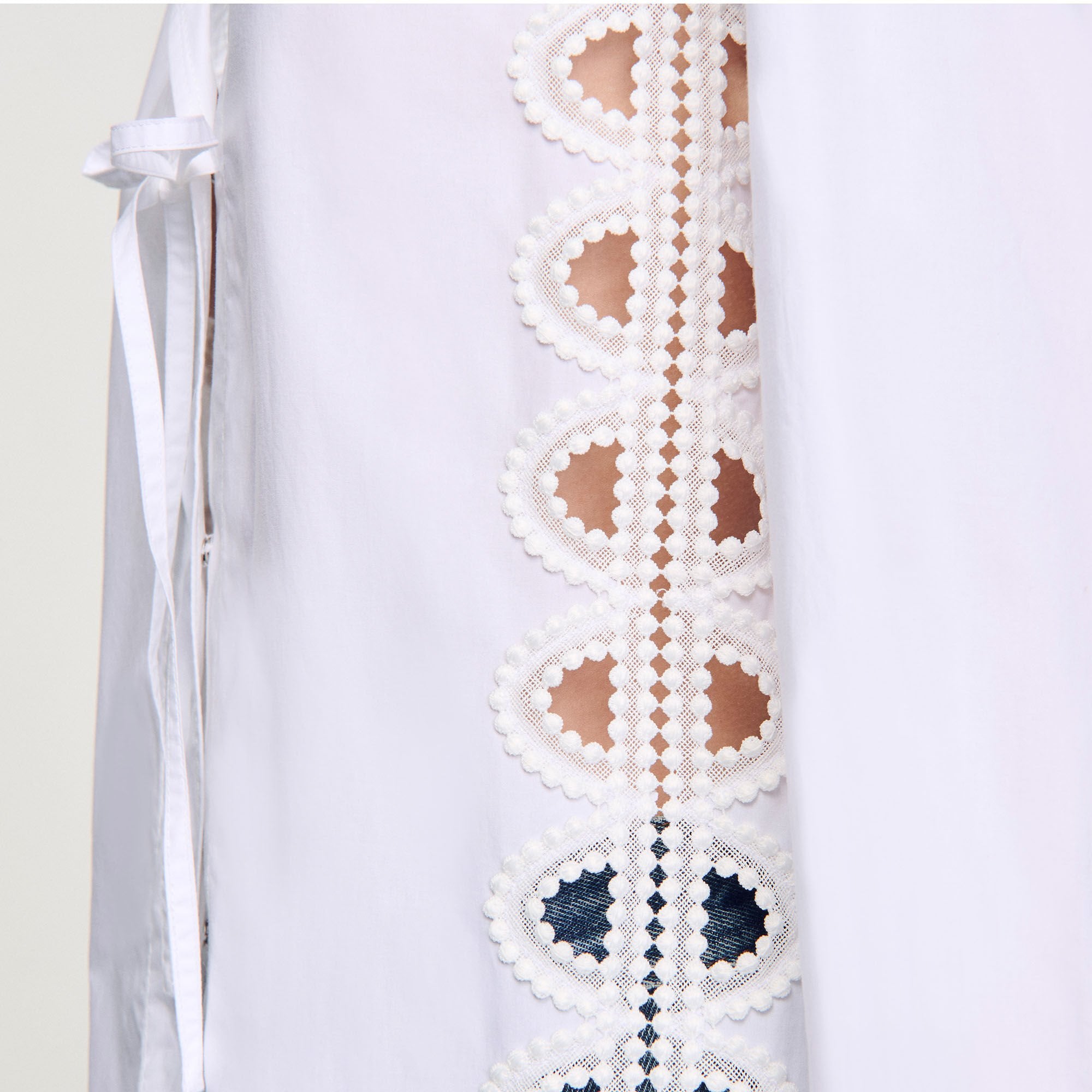 Sandro / Poplin shirt White