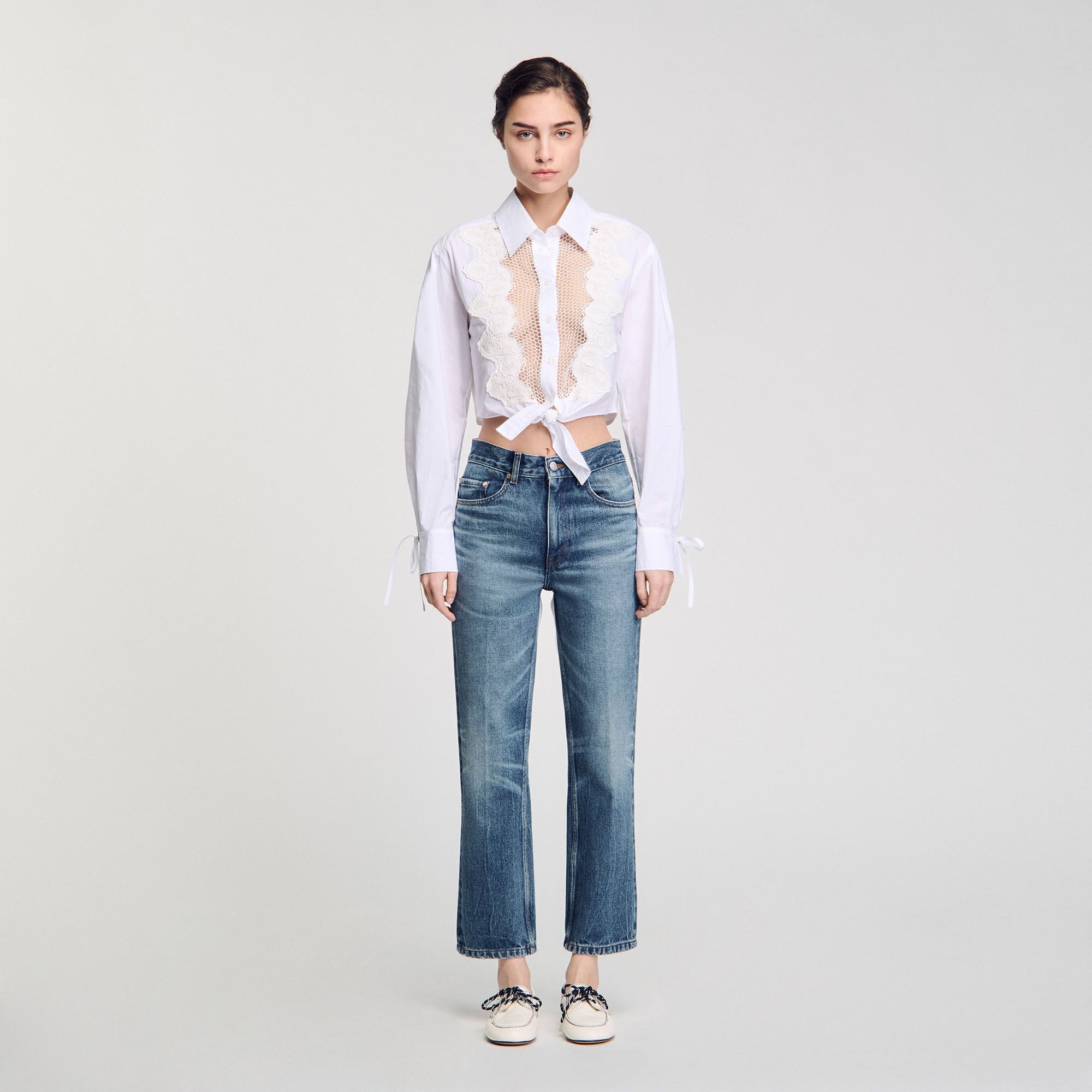 Sandro / Faded jeans Blue Jean