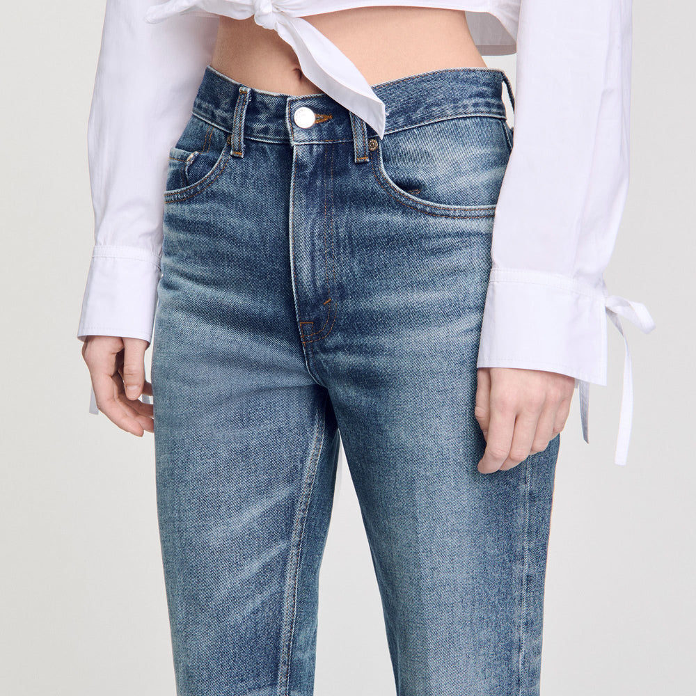 Sandro / Faded jeans Blue Jean
