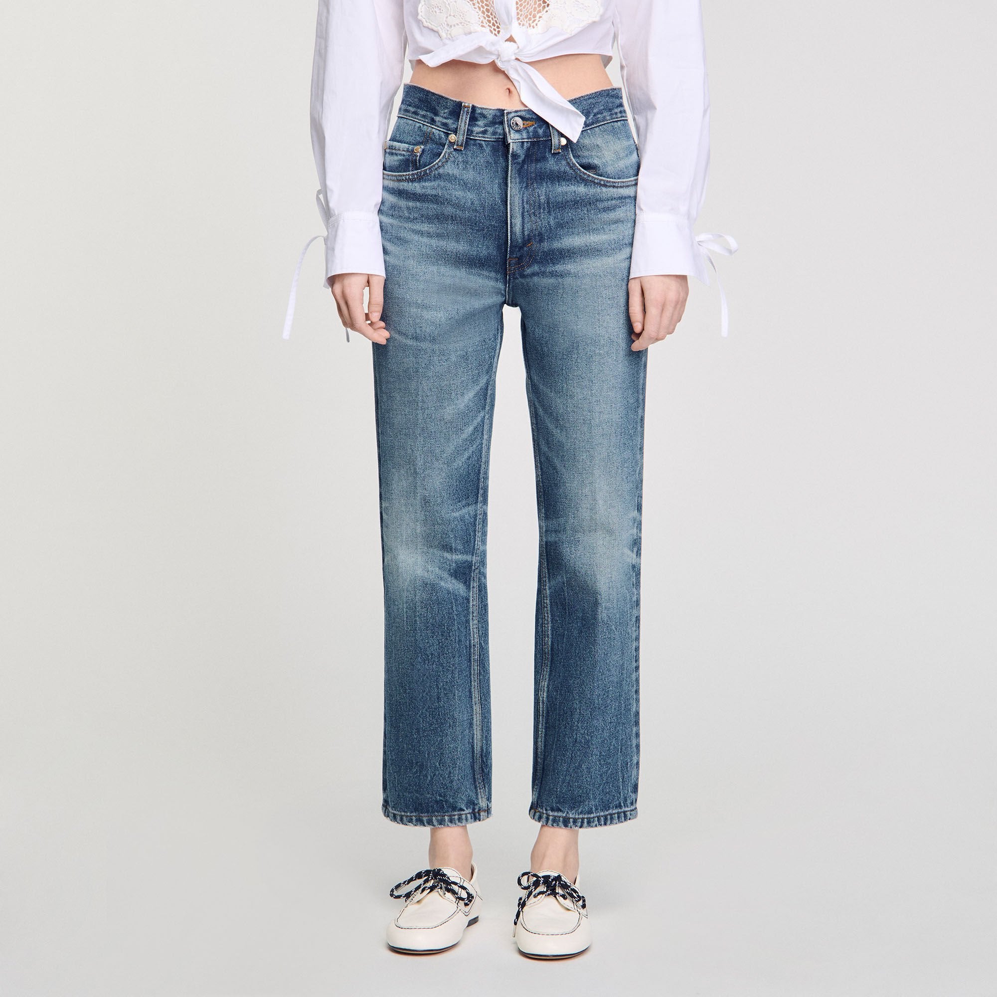 Sandro / Faded jeans Blue Jean