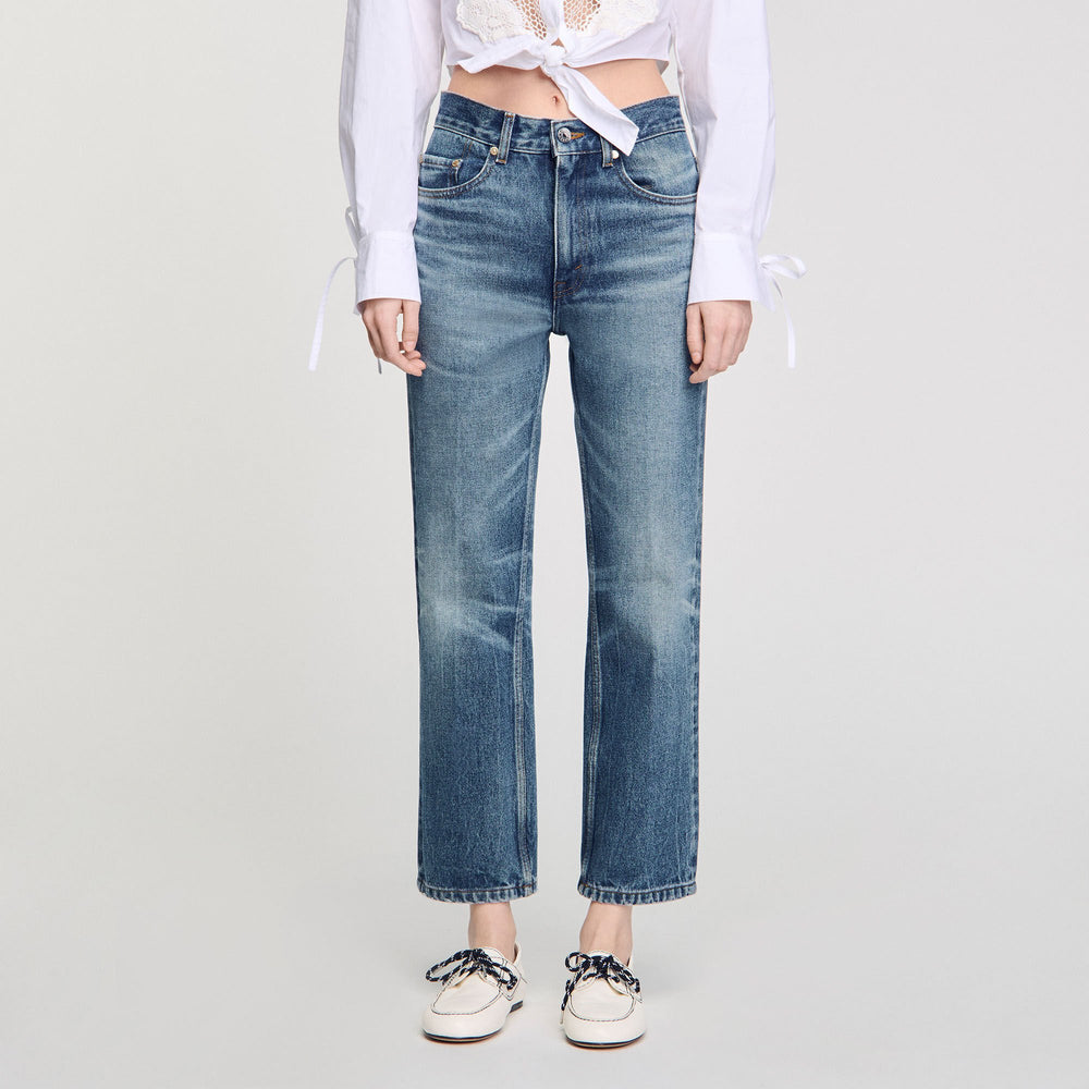 Sandro / Faded jeans Blue Jean
