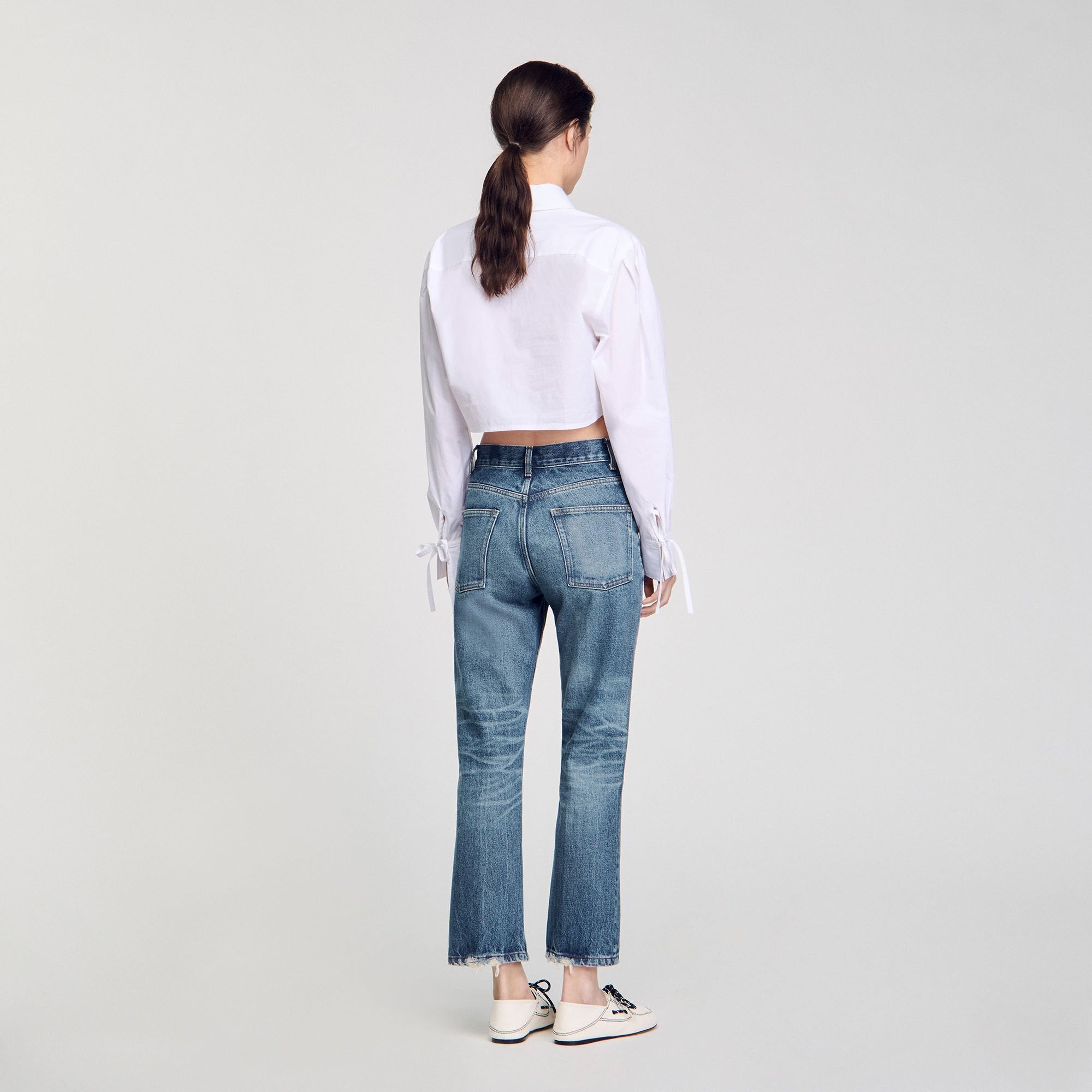 Sandro / Faded jeans Blue Jean