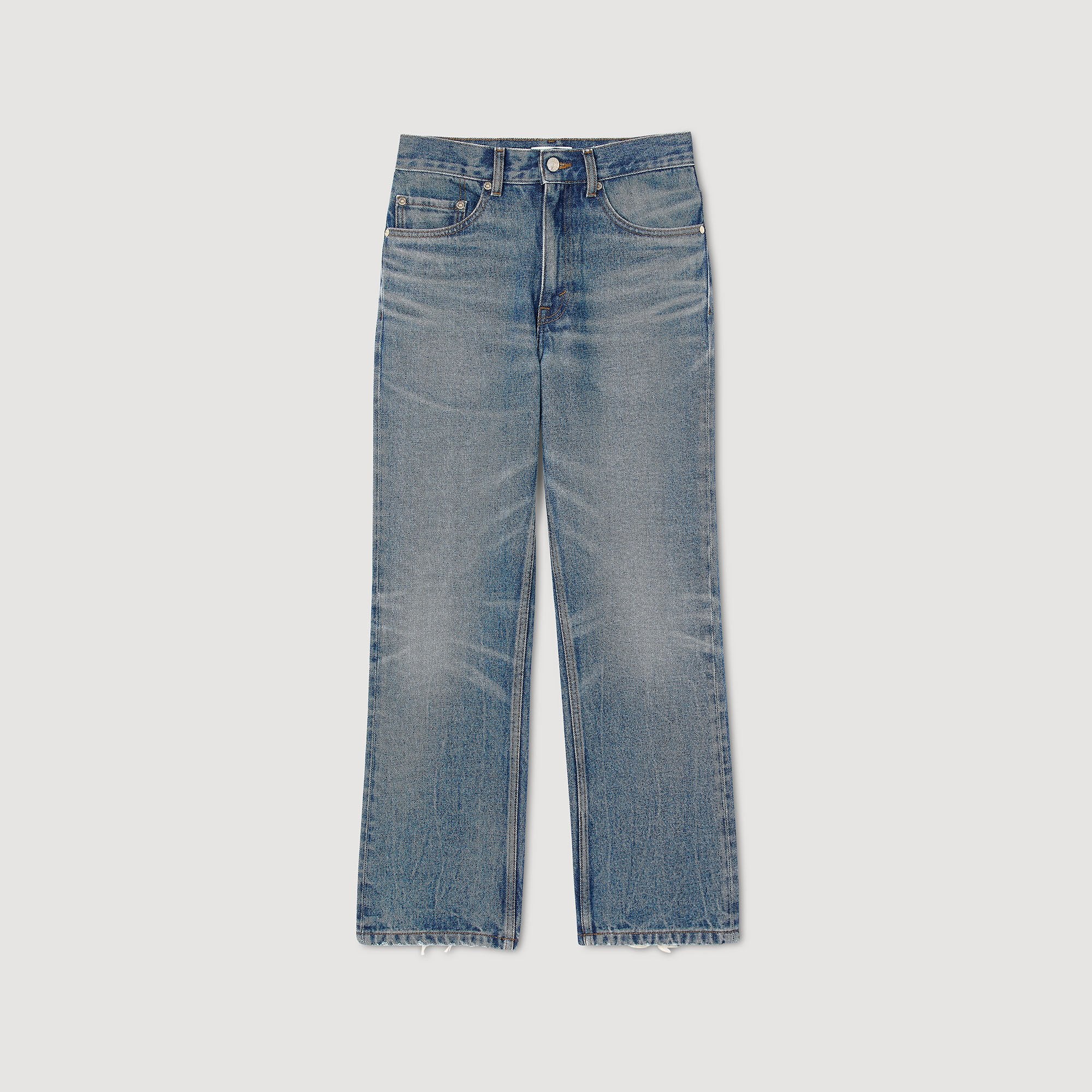 Sandro / Faded jeans Blue Jean