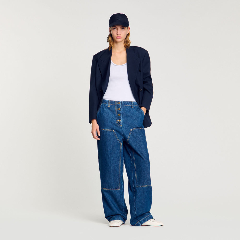 Sandro / Carpenter jeans Blue Jean