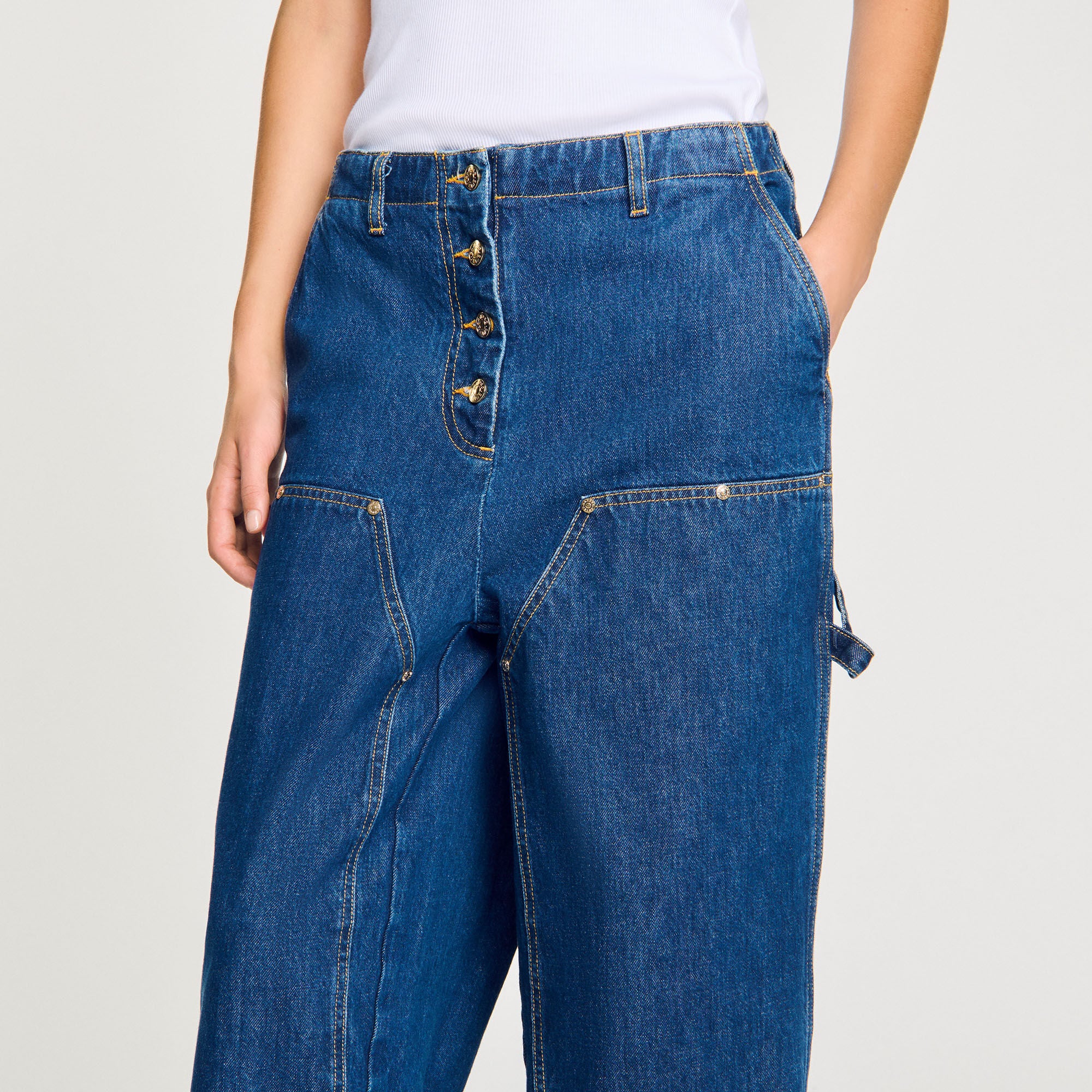 Sandro / Carpenter jeans Blue Jean