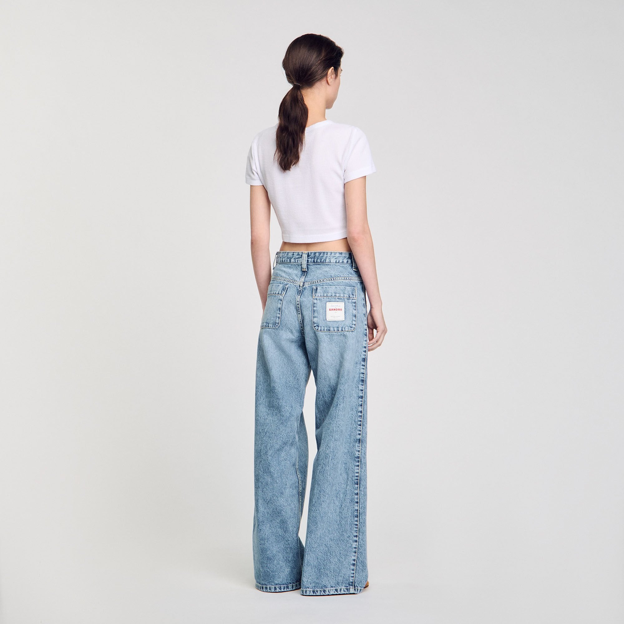 Sandro / Faded jeans Blue Jean