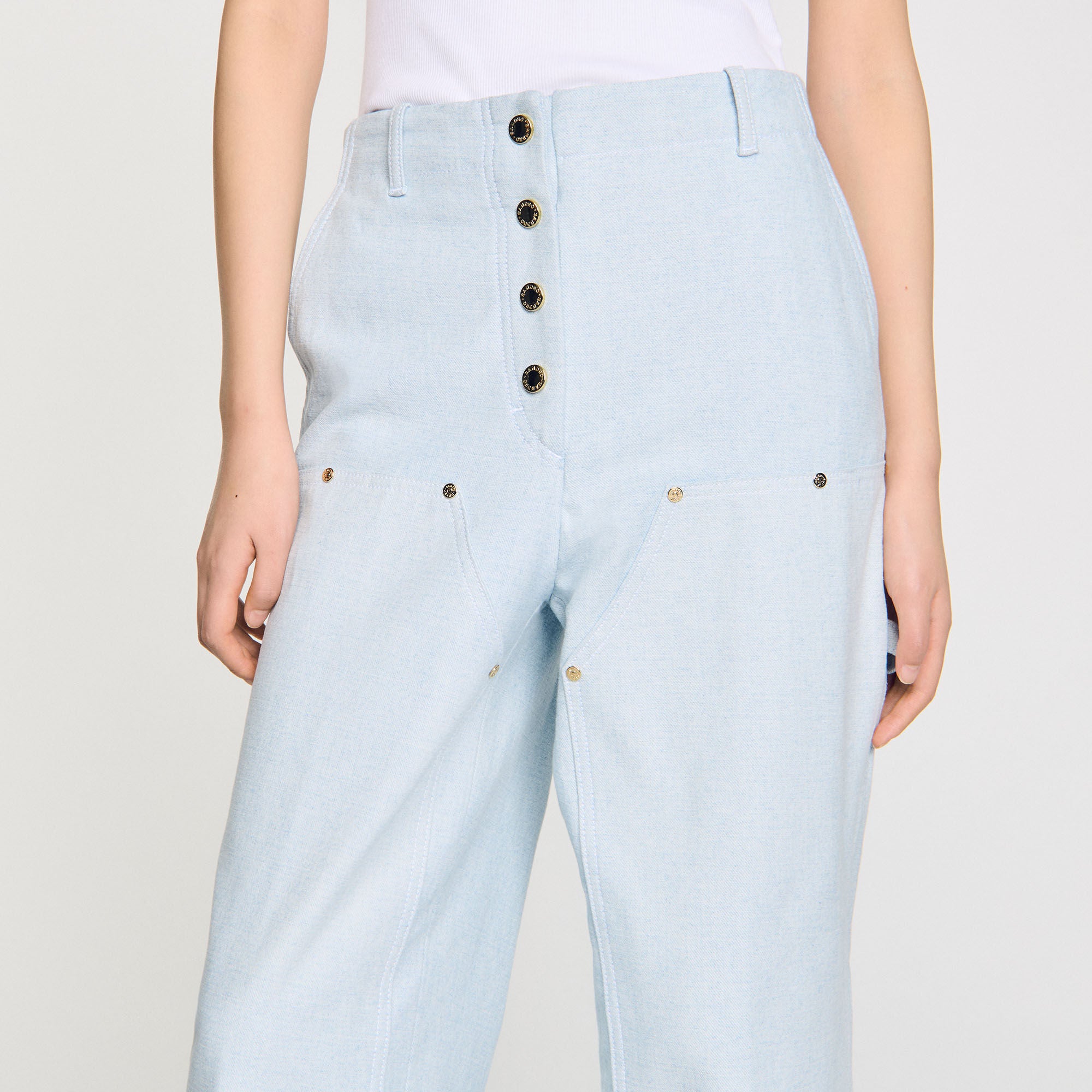 Sandro / Carpenter jeans Light Blue