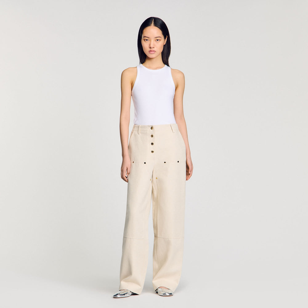 Sandro / Carpenter jeans Oats