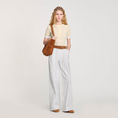 Sandro / Striped jeans Blue