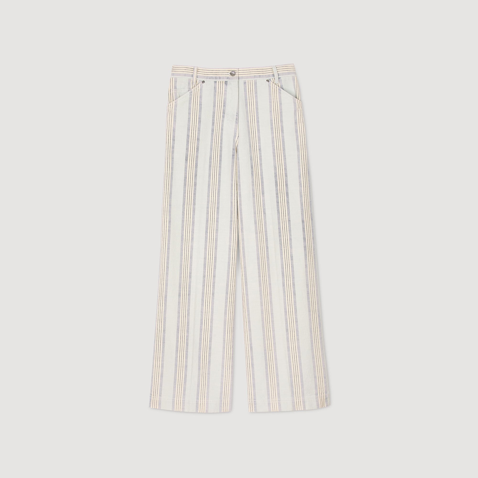 Sandro / Striped jeans Blue