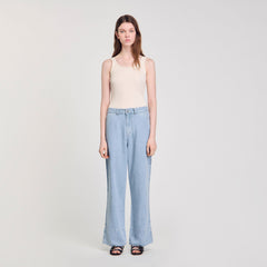 Sandro / Wide-leg jeans Blue Jean
