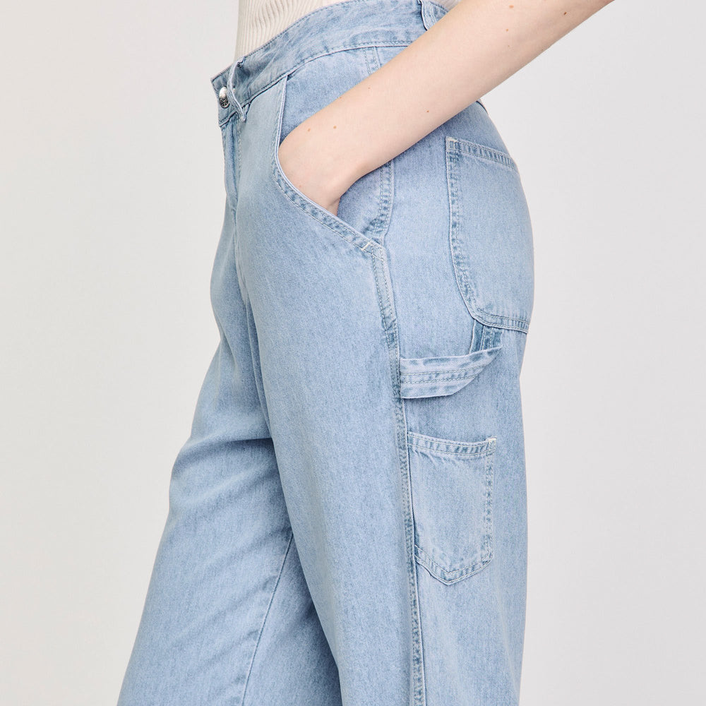 Sandro / Wide-leg jeans Blue Jean