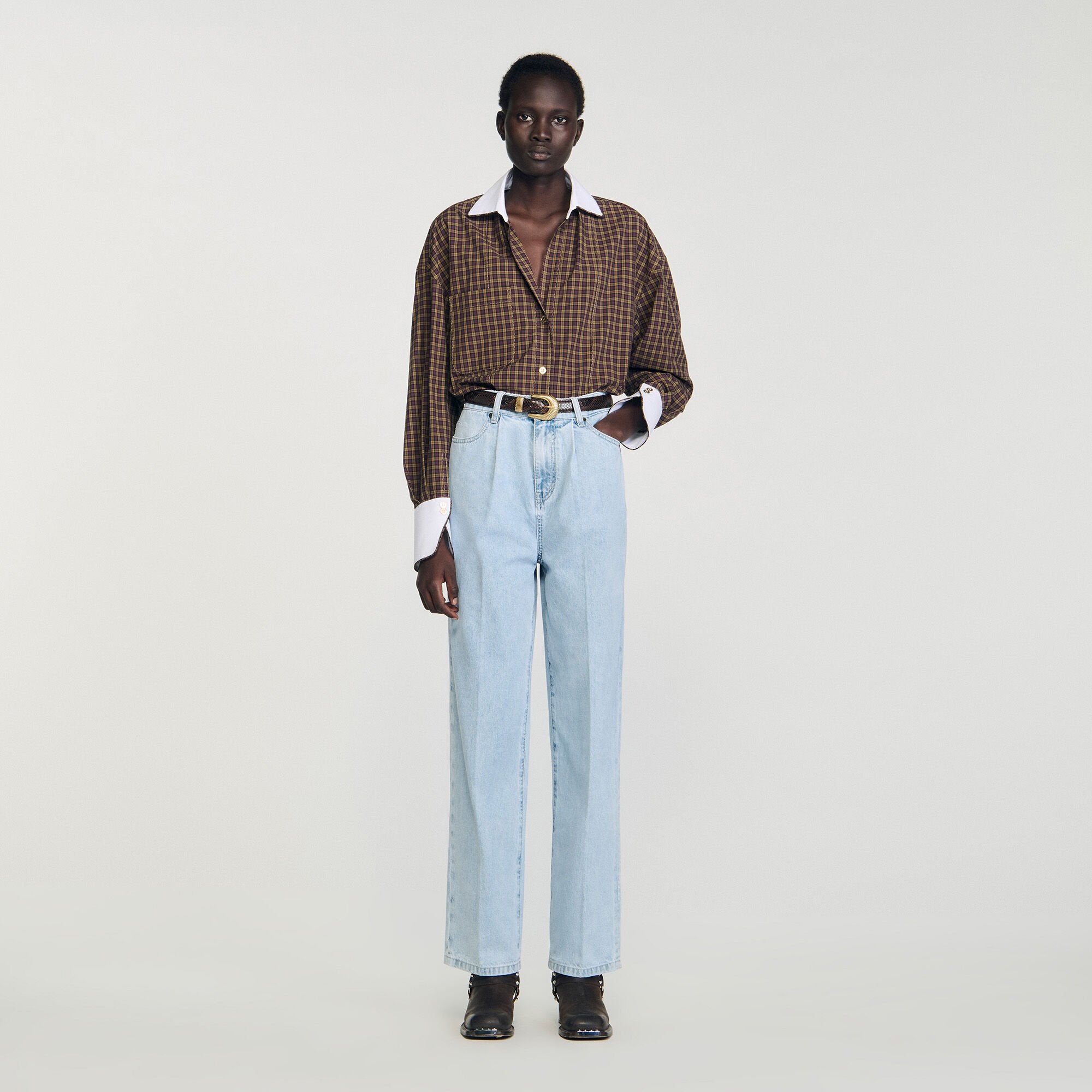 Sandro / Straight-leg jeans Blue