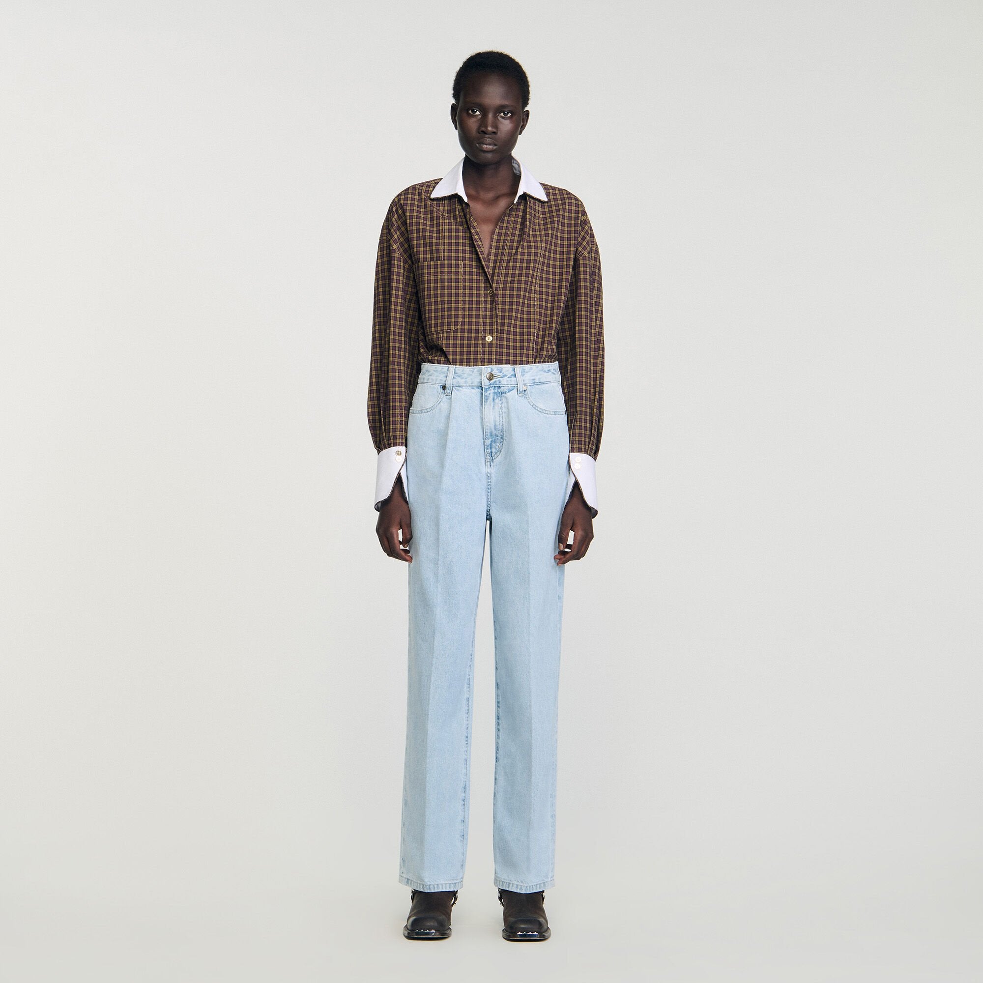 Sandro / Straight-leg jeans Blue