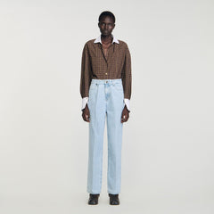 Sandro / Straight-leg jeans Blue