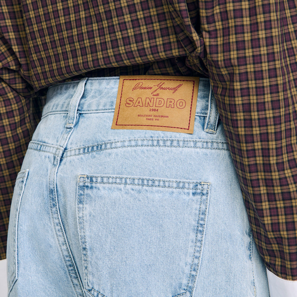 Sandro / Straight-leg jeans Blue