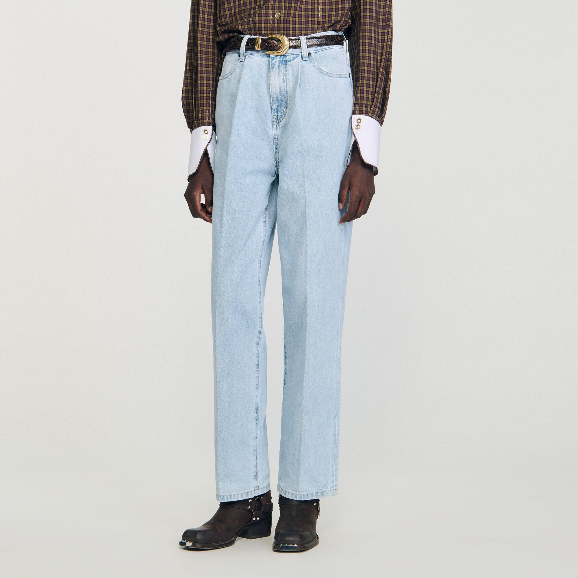 Sandro / Straight-leg jeans Blue